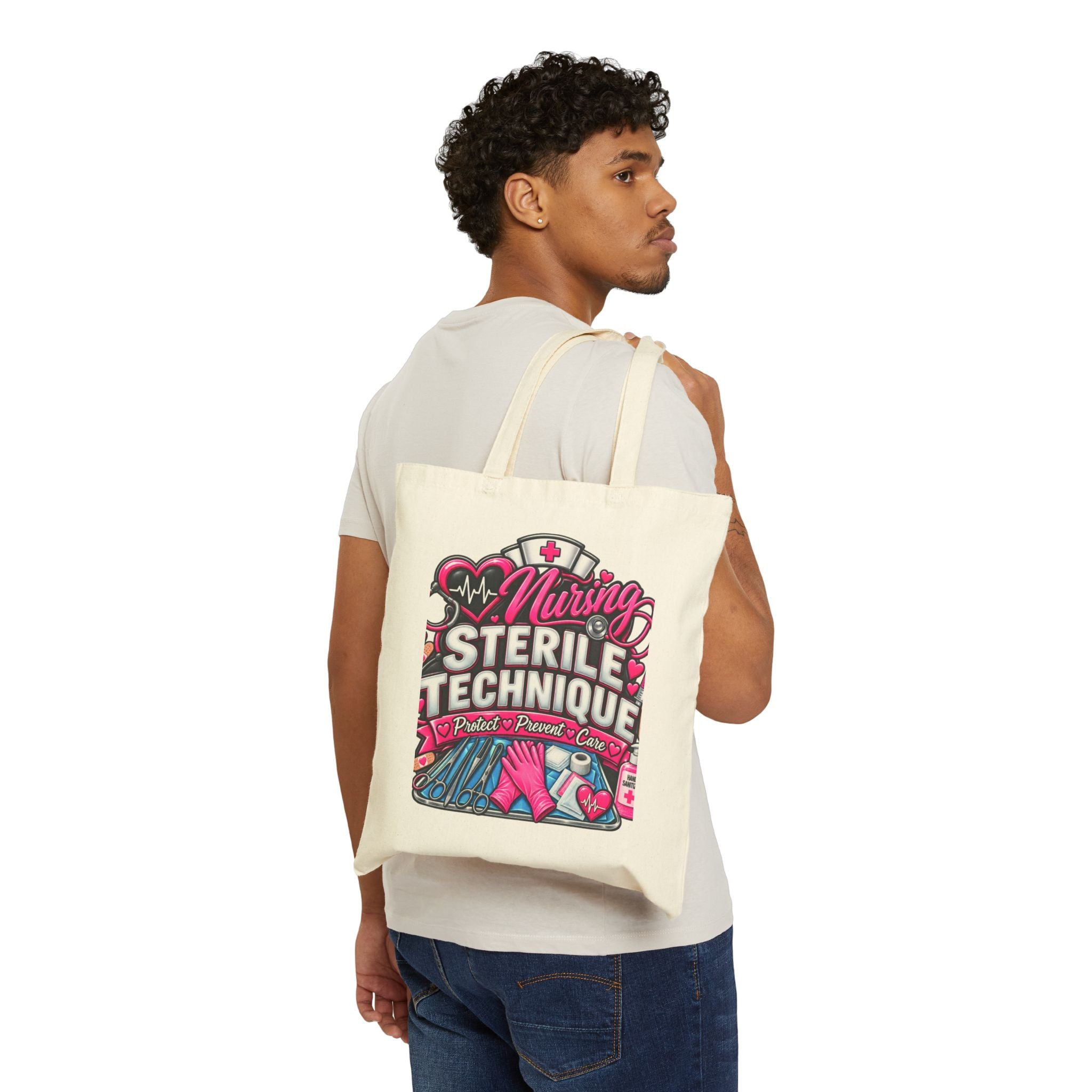 Sterile Tech Canvas Tote Bag
