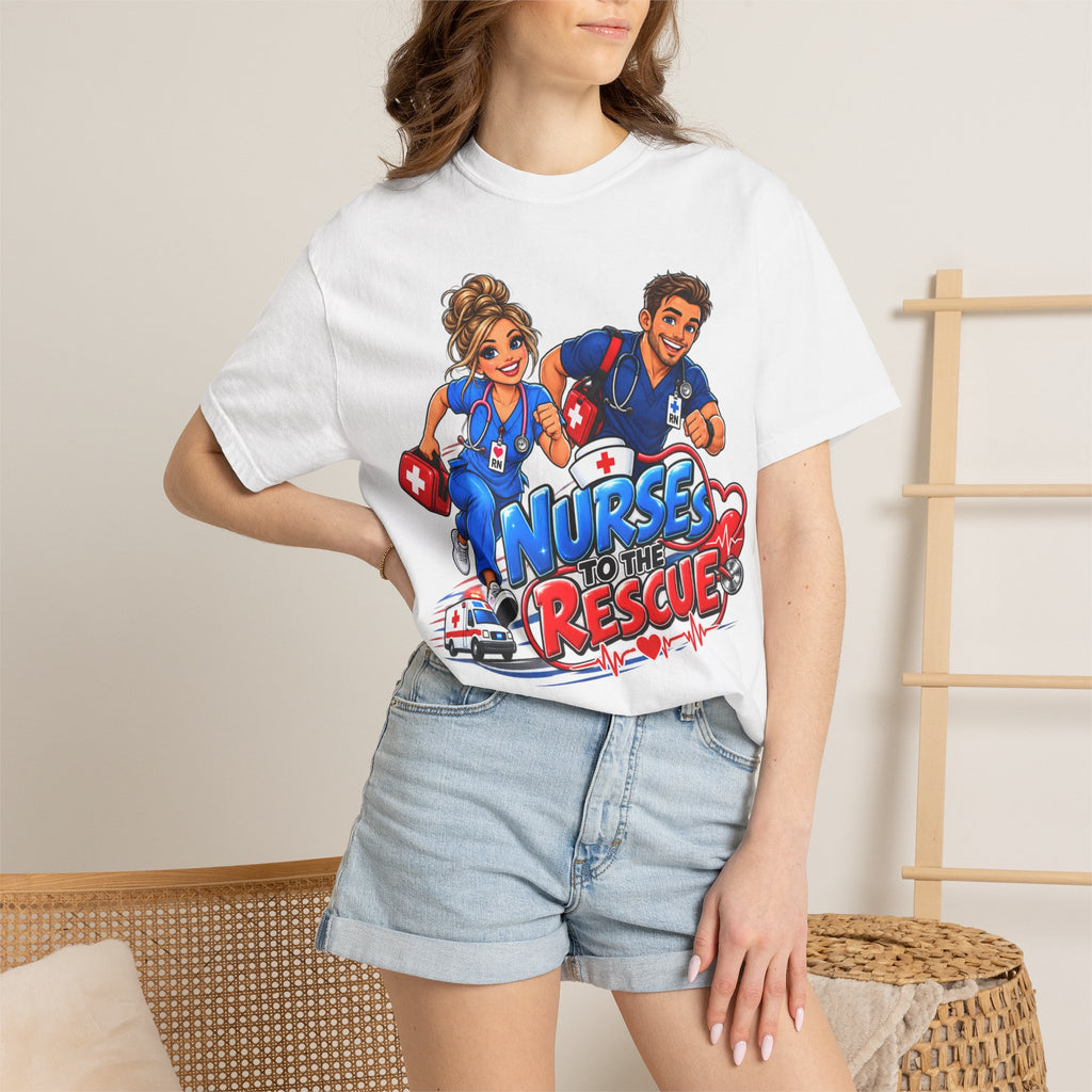 Unisex Nurses to the Rescue T-shirt