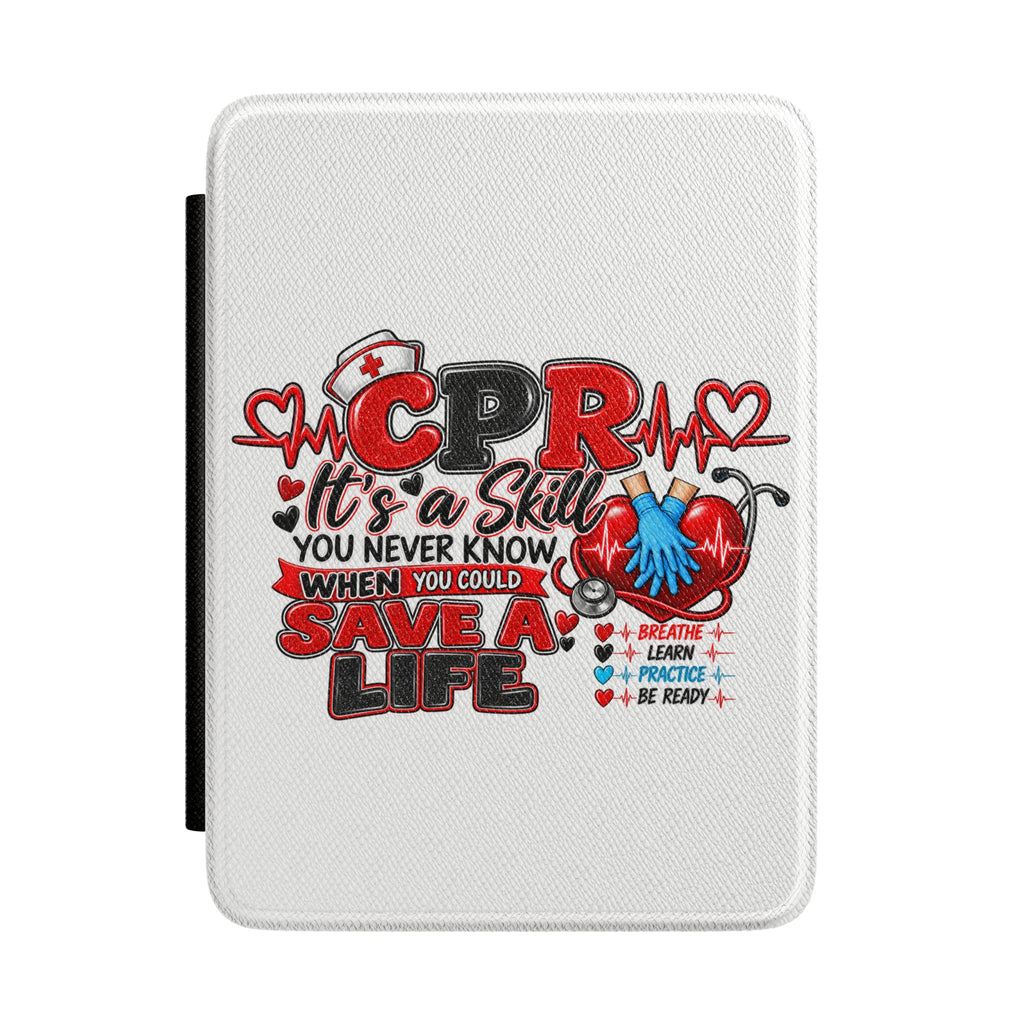 Kindle Case CPR SAVE LIVES