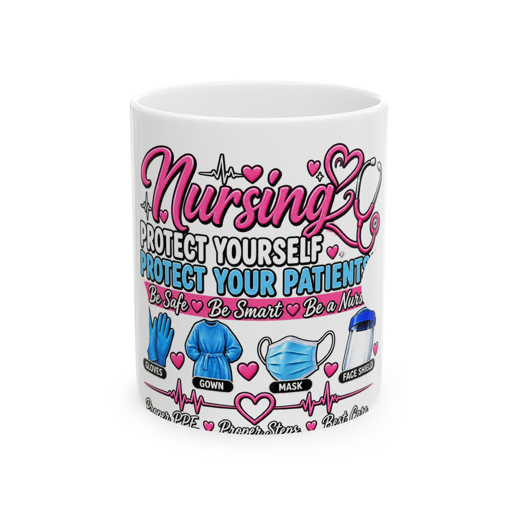 Ceramic Mug, (11oz, 15oz) NURSE