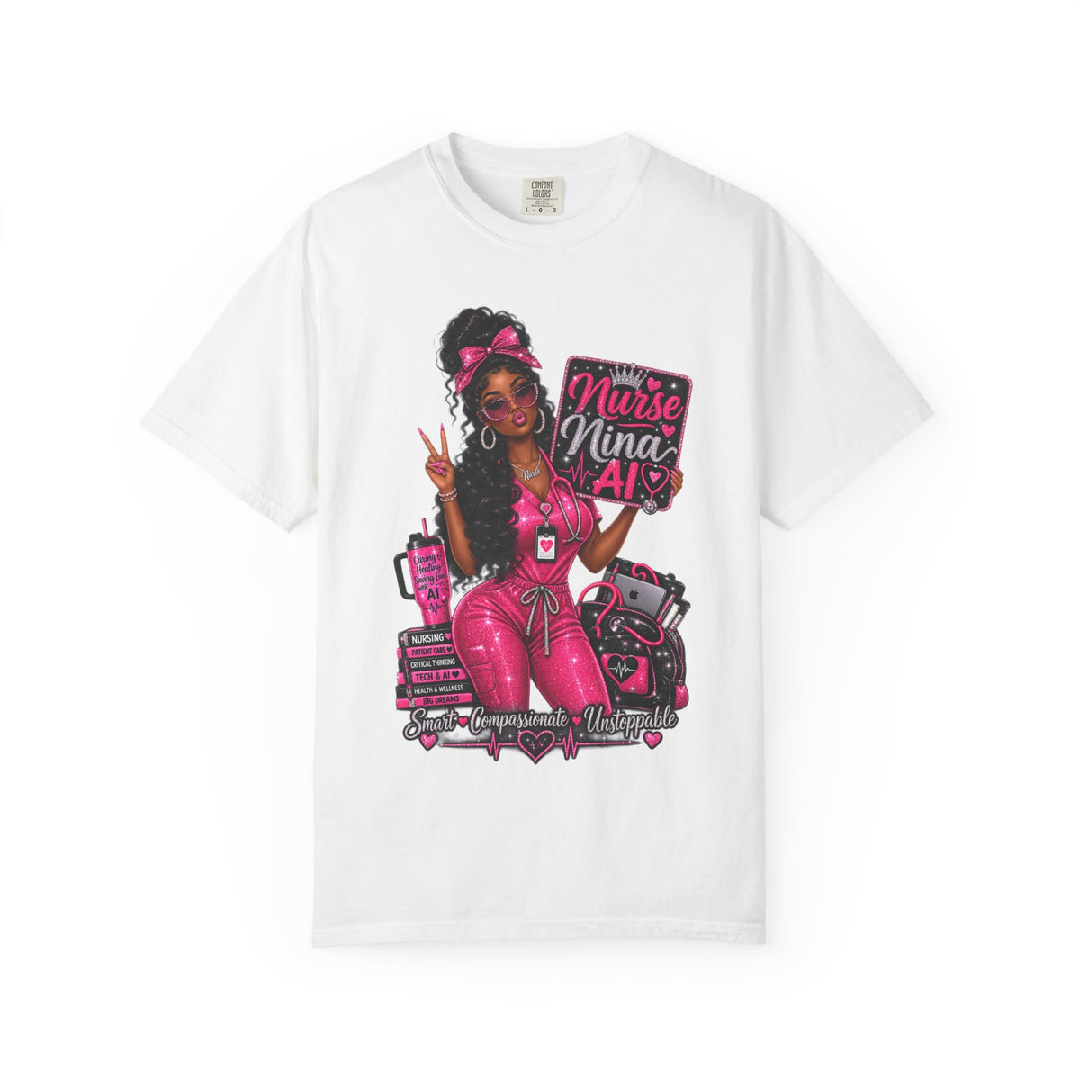 Unisex Nurses Care Tee