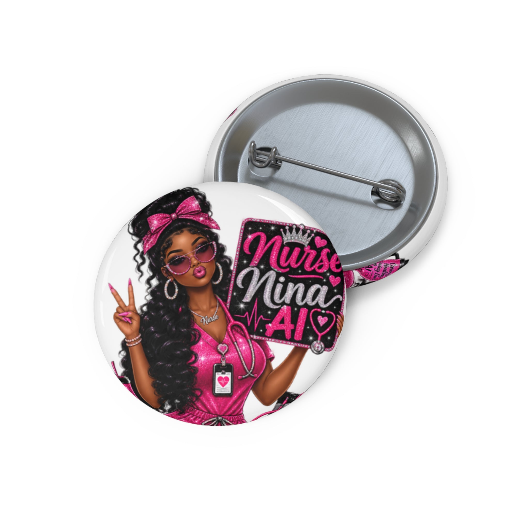 Custom Pin Buttons