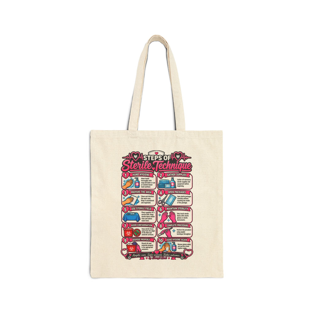 Sterile Tech Canvas Tote Bag