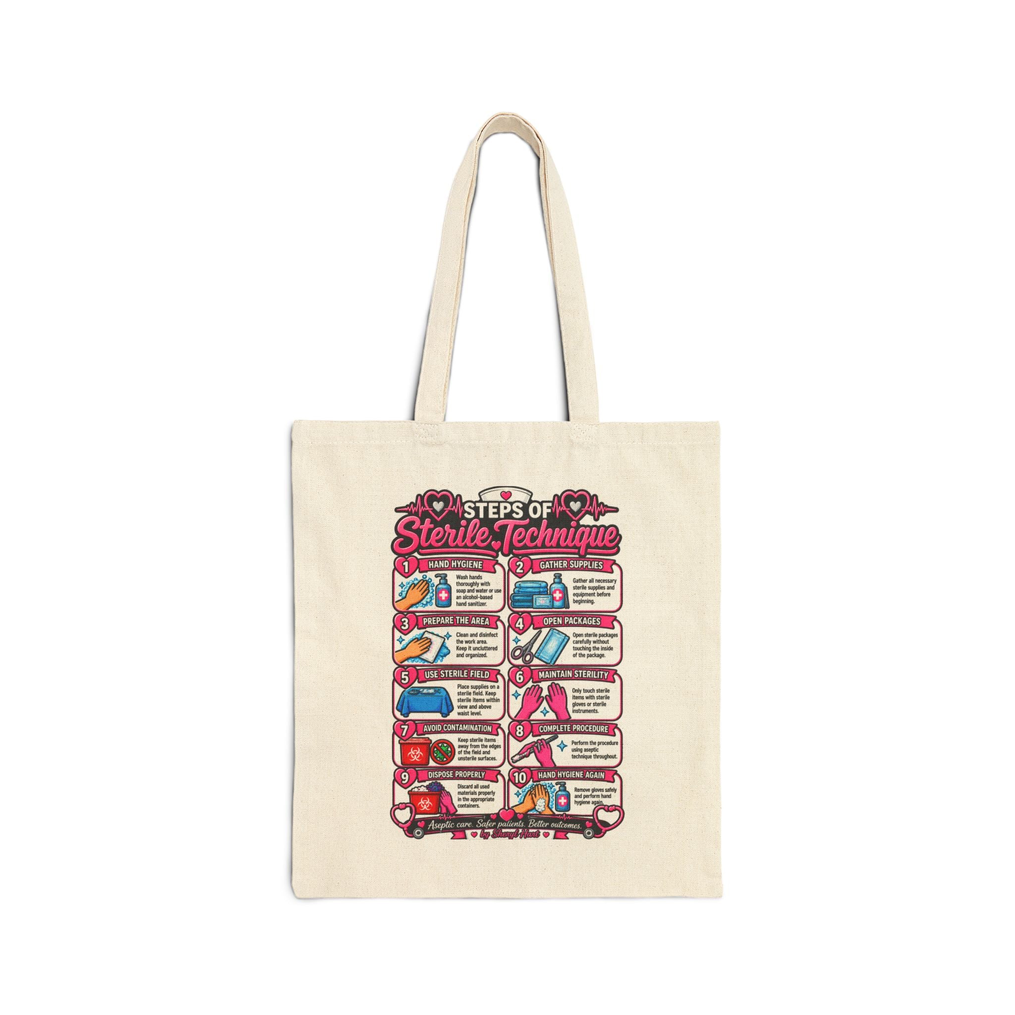 Sterile Tech Canvas Tote Bag