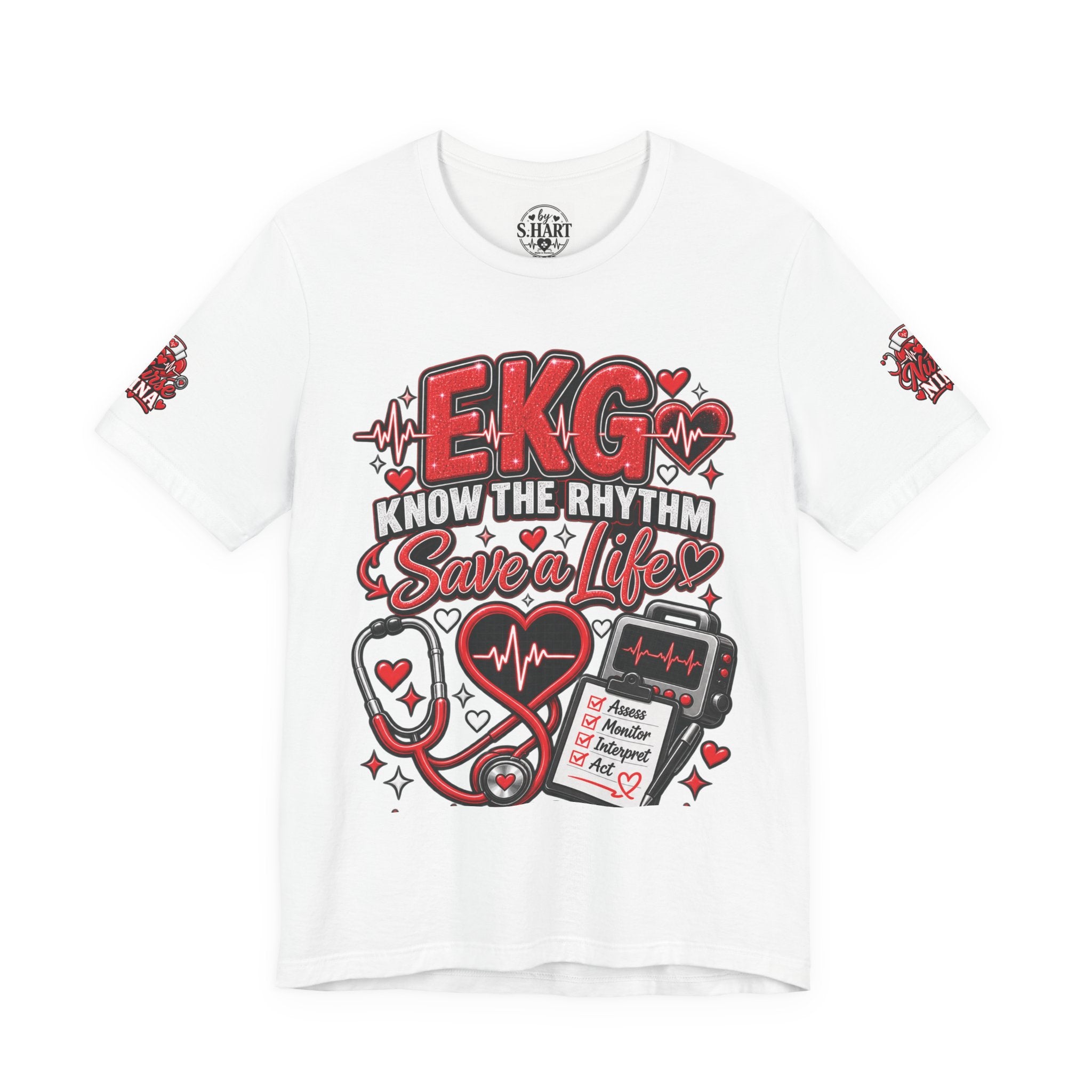 EKG Short Sleeve Tee