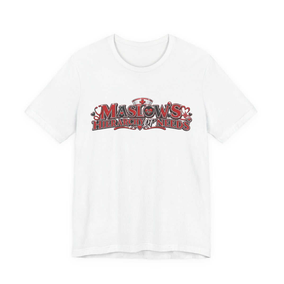 Maslow’s Hierarchy Red Tee