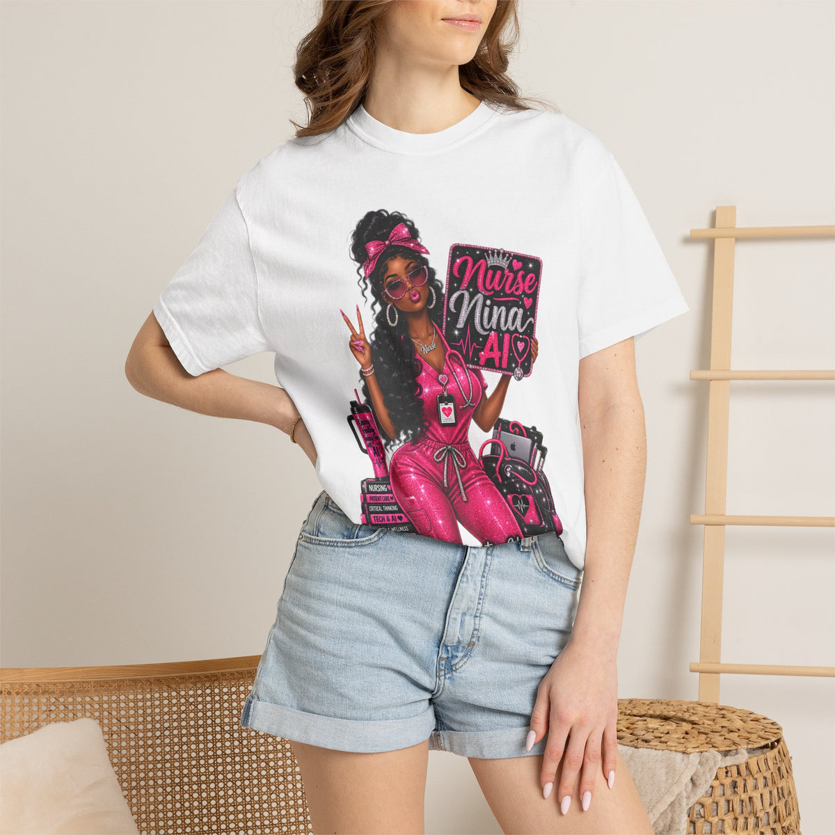 Unisex Nurses Care Tee
