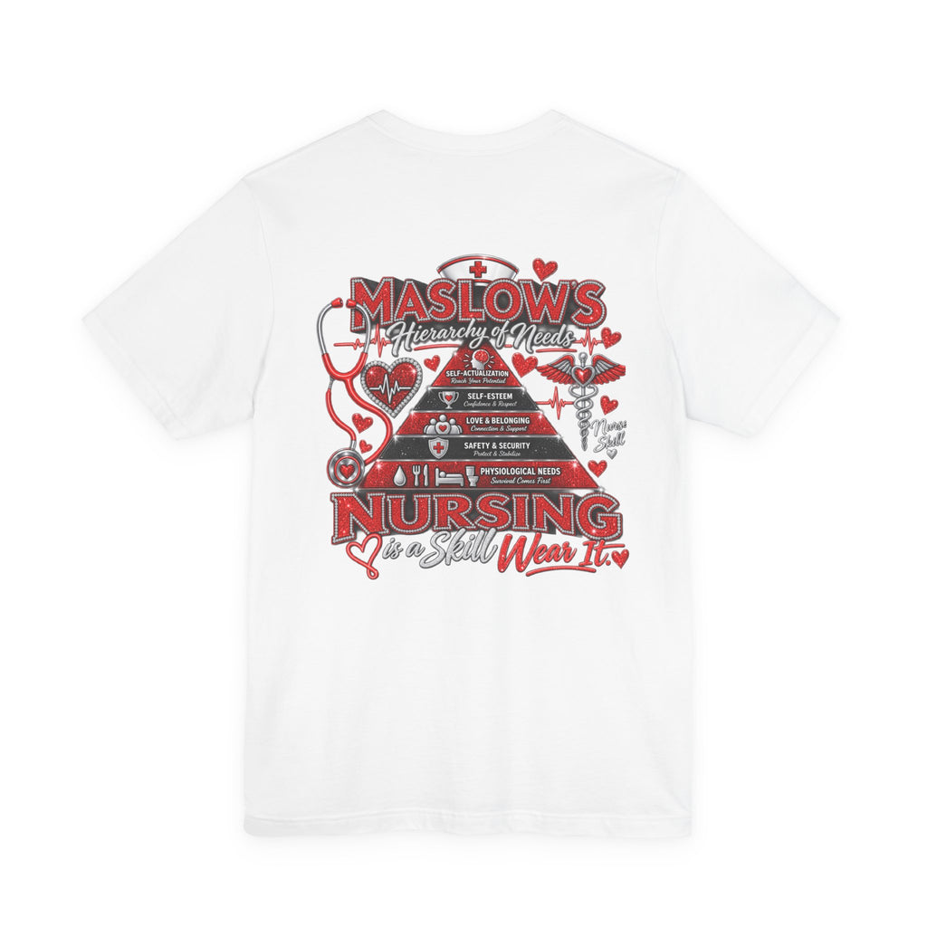 Maslow’s Hierarchy Red Tee
