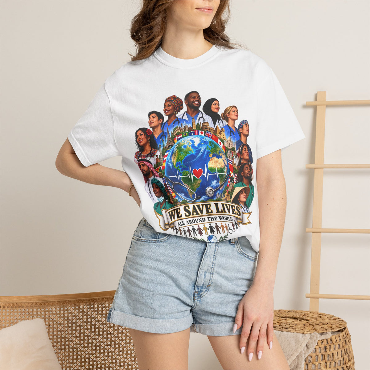 Unisex We Save Lives Tee