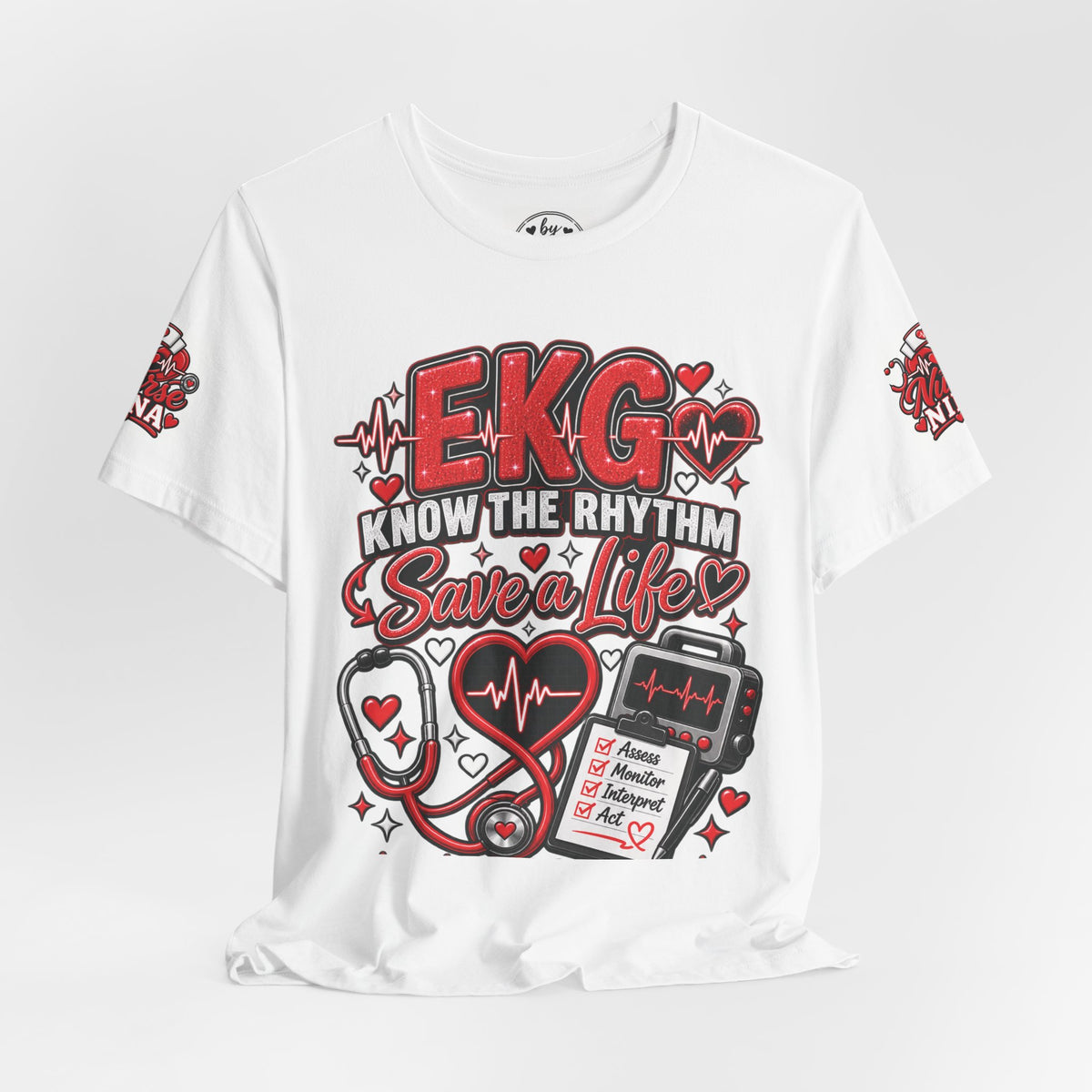 EKG Short Sleeve Tee